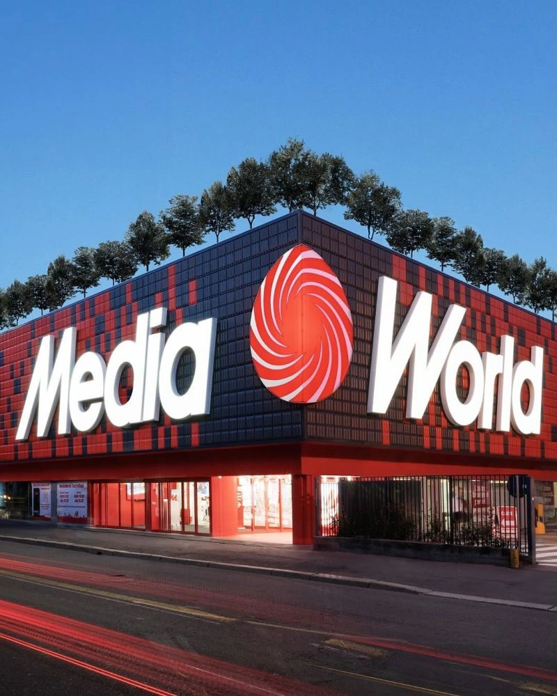 MediaWorld Gaming visual identity system showcasing retail, events and broadcast applications