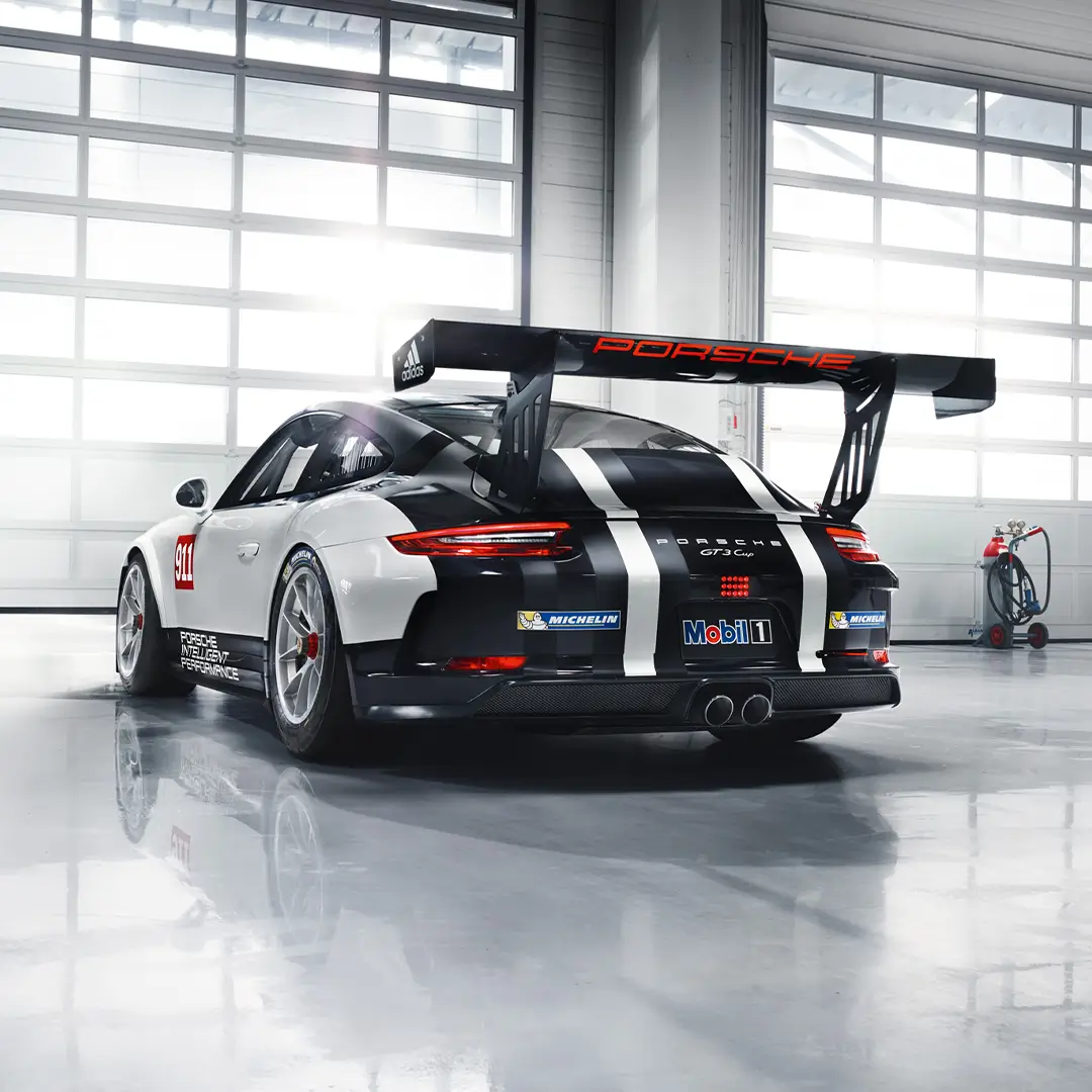 Porsche Esports Carrera Cup Italy championship visual system and broadcast design